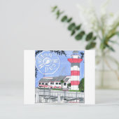 HILTON HEAD ISLAND BRIEFKAART (Staand voorkant)