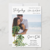 Hilton Head Island Bruiloft Bewaar de datum Save The Date (Voorkant)