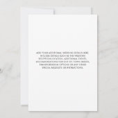 Hilton Head Island Bruiloft Bewaar de datum Save The Date (Achterkant)