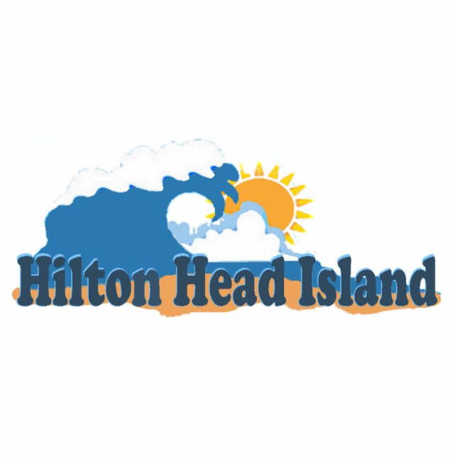 Hilton Head Island. Fotobeeldje Magneet (Voorkant)