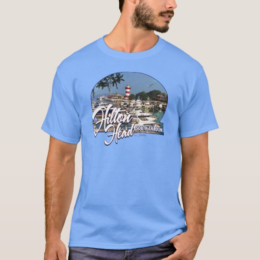 Hilton Head Island Harbor Lighthouse T-shirt (Voorkant)