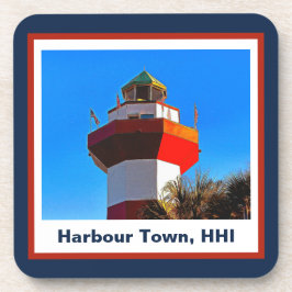 Hilton Head Island Harbor Town Lighthouse Bier Onderzetter