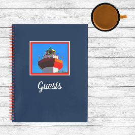 Hilton Head Island Harbor Town Lighthouse Guest Notitieboek