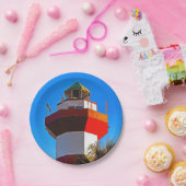 Hilton Head Island Harbor Town Lighthouse Papieren Bordje (Feest)