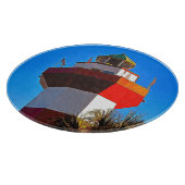 Hilton Head Island Harbor Town Lighthouse Snijplank (Hoek)