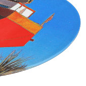 Hilton Head Island Harbor Town Lighthouse Snijplank (Hoek)