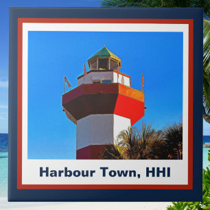 Hilton Head Island Harbor Town Lighthouse Tegeltje