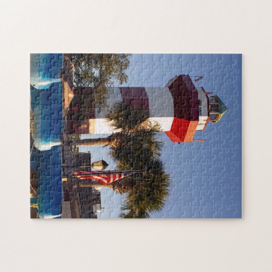 Hilton Head Island Kayaks en Lighthouse Puzzle Legpuzzel (Horizontaal)