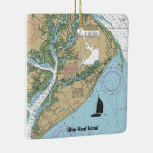 Hilton Head Island Keramisch Ornament (Rechts)