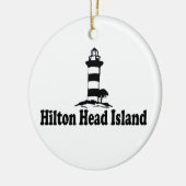Hilton Head Island. Keramisch Ornament (Links)