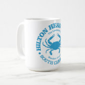 Hilton Head Island (krab) Koffiemok (Voorkant links)