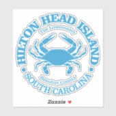 Hilton Head Island (krab) Sticker (Vel)