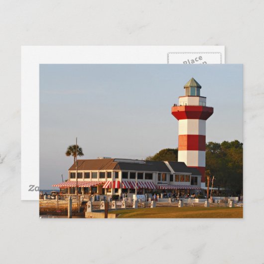 Hilton Head Island Lighthouse Briefkaart (Voorkant / Achterkant)