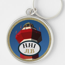 Hilton Head Island Lighthouse Custom Key Chain Sleutelhanger