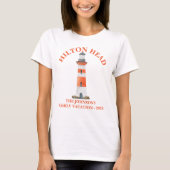 Hilton Head Island Lighthouse Harbour Town Family T-shirt (Voorkant)