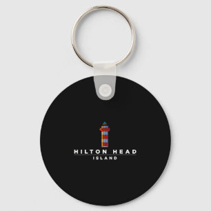 Hilton Head Island Lighthouse Sc Vakantie Souvenir Sleutelhanger