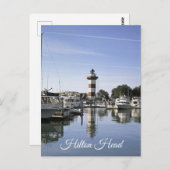Hilton Head Island Lighthouse, South Carolina Briefkaart (Voorkant / Achterkant)