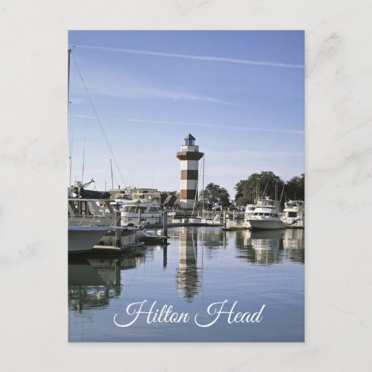 Hilton Head Island Lighthouse, South Carolina Briefkaart (Voorkant)