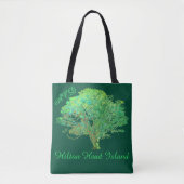 Hilton Head Island live eikenboom boodschappentas Tote Bag (Voorkant)
