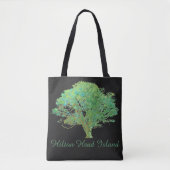 Hilton Head Island Live oak Tree Canvas tas (Voorkant)
