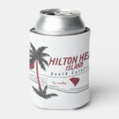 Hilton Head Island Lowcountry Blikjeskoeler (Blikje Voorkant)