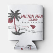 Hilton Head Island Lowcountry Blikjeskoeler (Achterkant)