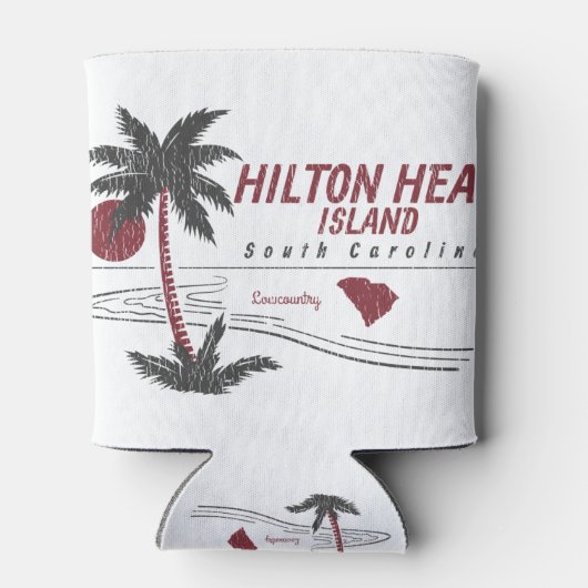 Hilton Head Island Lowcountry Blikjeskoeler (Achterkant)