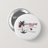 Hilton Head Island Lowcountry Ronde Button 5,7 Cm (Voorkant /achterkant)