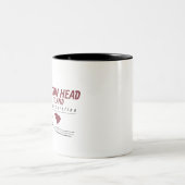 Hilton Head Island Lowcountry Tweekleurige Koffiemok (Center)