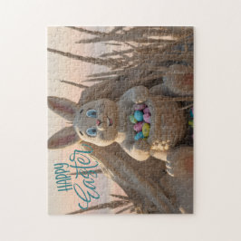 Hilton Head Island Paashaas Zand Sculptuur Legpuzzel