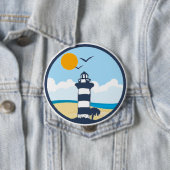 Hilton Head Island. Ronde Button 4,0 Cm (In situ)