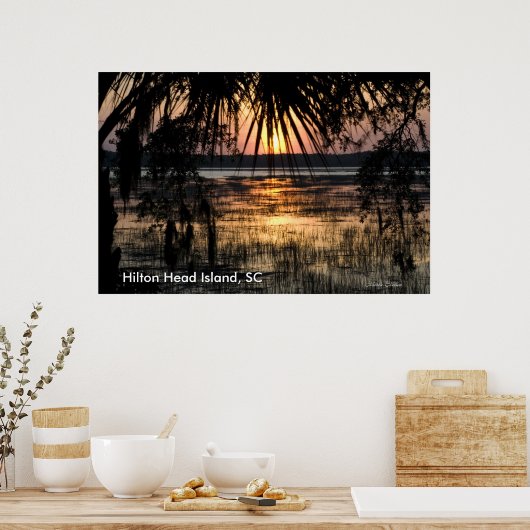 Hilton Head Island SC Poster (Keuken)