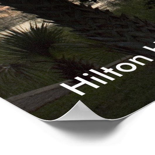 Hilton Head Island SC Poster (Hoek)