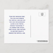 Hilton Head Island SC Vintage Kaart Navy Blauw (Achterkant)