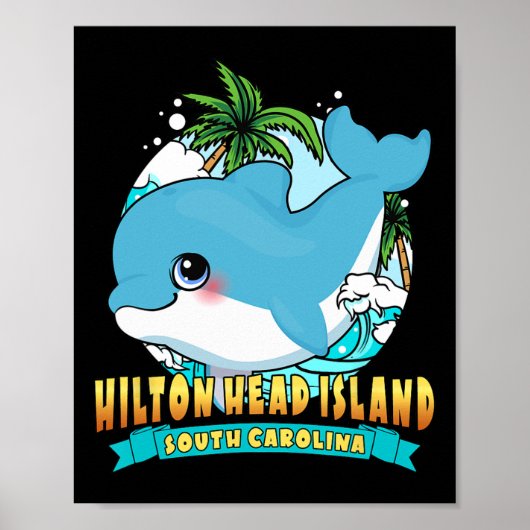 Hilton Head Island South Carolina Bay Poster (Voorkant)