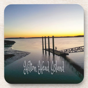 Hilton Head Island South Carolina Bier Onderzetter