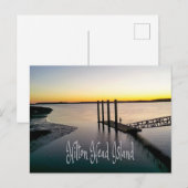 Hilton Head Island South Carolina Briefkaart (Voorkant / Achterkant)