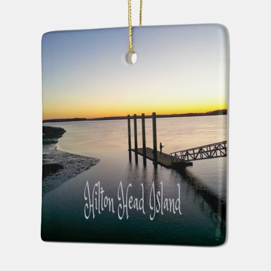 Hilton Head Island South Carolina Keramisch Ornament (Links)