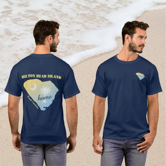 Hilton Head Island South Carolina Lowcountry Home T-shirt