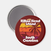 Hilton Head Island South Carolina Magneet (Voorkant / Achterkant)