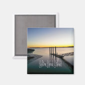 Hilton Head Island South Carolina Magneet (Voorkant / Achterkant)