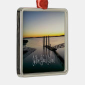 Hilton Head Island South Carolina Metalen Ornament (Rechts)