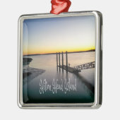 Hilton Head Island South Carolina Metalen Ornament (Links)