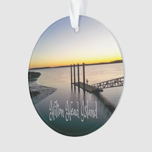 Hilton Head Island South Carolina Ornament (voorkant)