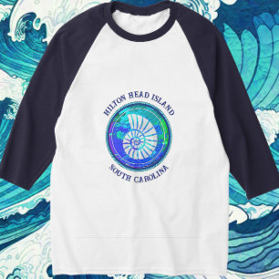 Hilton Head Island South Carolina Zee Shell T-shirt