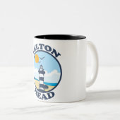 Hilton Head Island. Tweekleurige Koffiemok (Voorkant rechts)