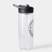 Hilton Head Island Vuurtoren Retro Sunset Waterfles (Rechts)