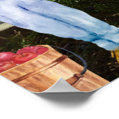 Hilton Head Island Zee Pines Marina Herfst vogelve Poster (Hoek)