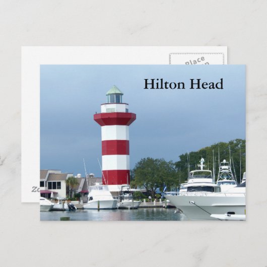 Hilton Head Lighthouse Briefkaart (Voorkant / Achterkant)