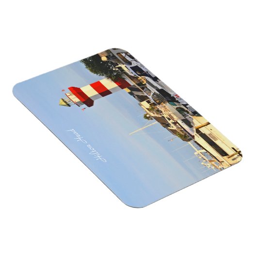 Hilton Head Lighthouse, fotografie op Magnet Magneet (Rechterzijde)